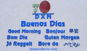Start your day positive and healthy with DXN products!
