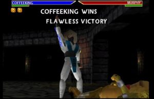 Raiden from Mortal Kombat: Flawless victory
