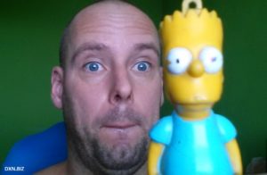 Selfie with Bart Simpson