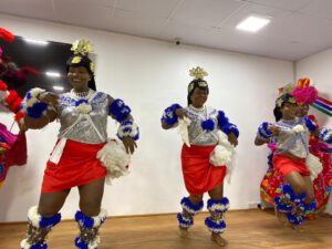 Nigerian dancers at DXN Lagos office opening ceremony