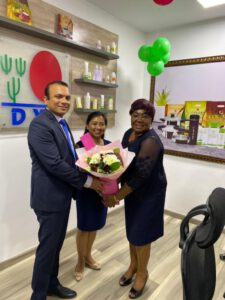 DXN Nigeria office opening ceremony with Mr Jijith N.K.